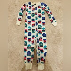 Hanna Andersson One-Piece Holiday Pajamas NWOT 3T